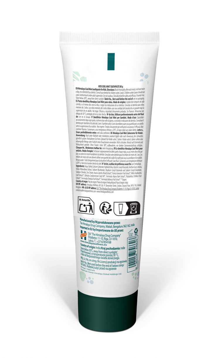 Himalaya Kids Cool Mint Toothpaste - 80g