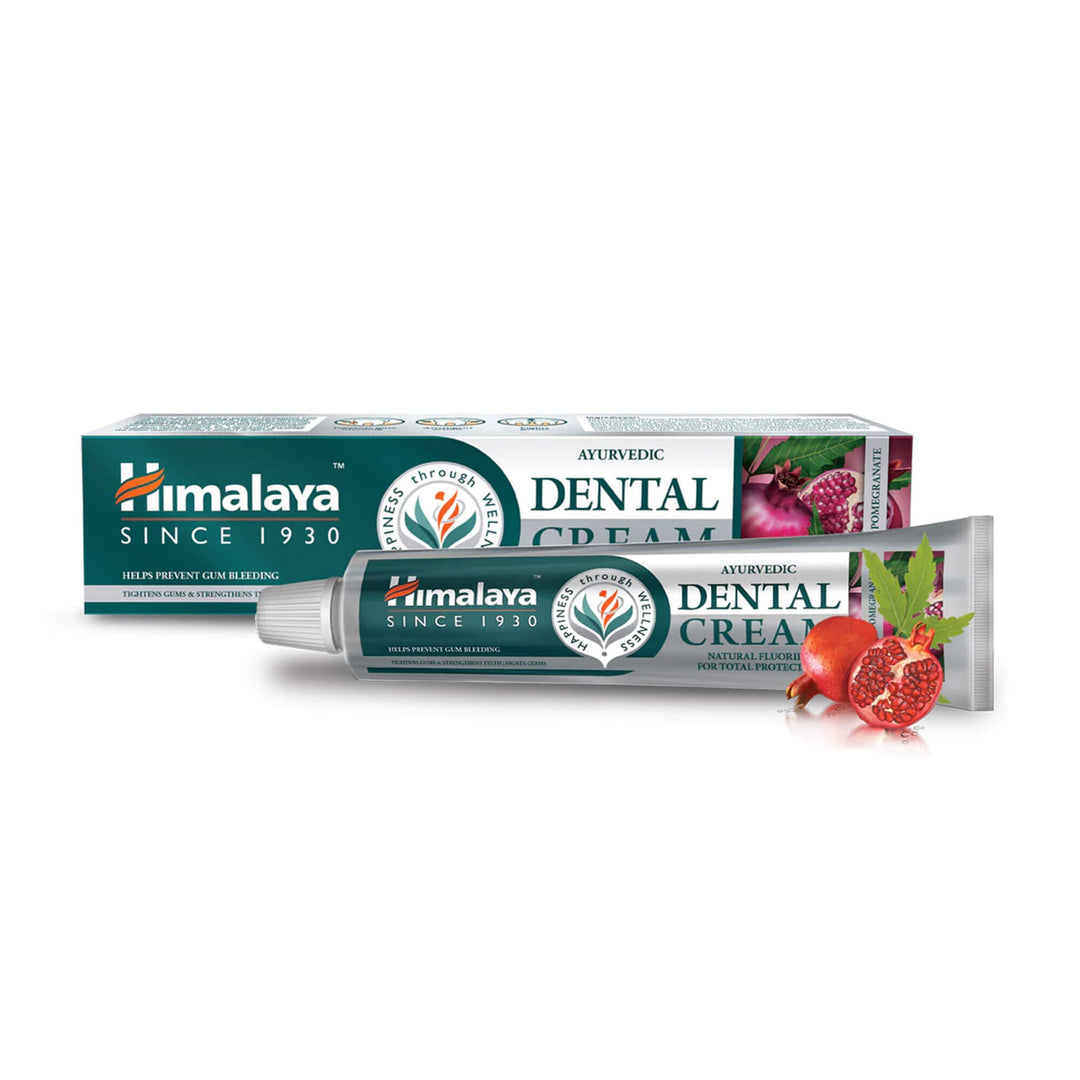 🎁 Himalaya Ayurvedic Dental Cream Herbal Toothpaste - Neem & Pomegranate - 100 g (100% off)