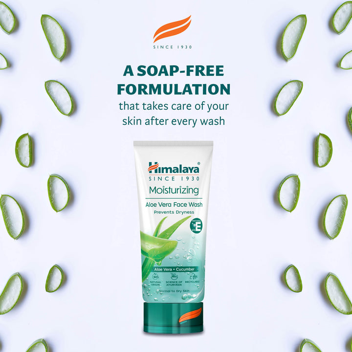 Himalaya Moisturizing Aloe Vera Face Wash - 150ml