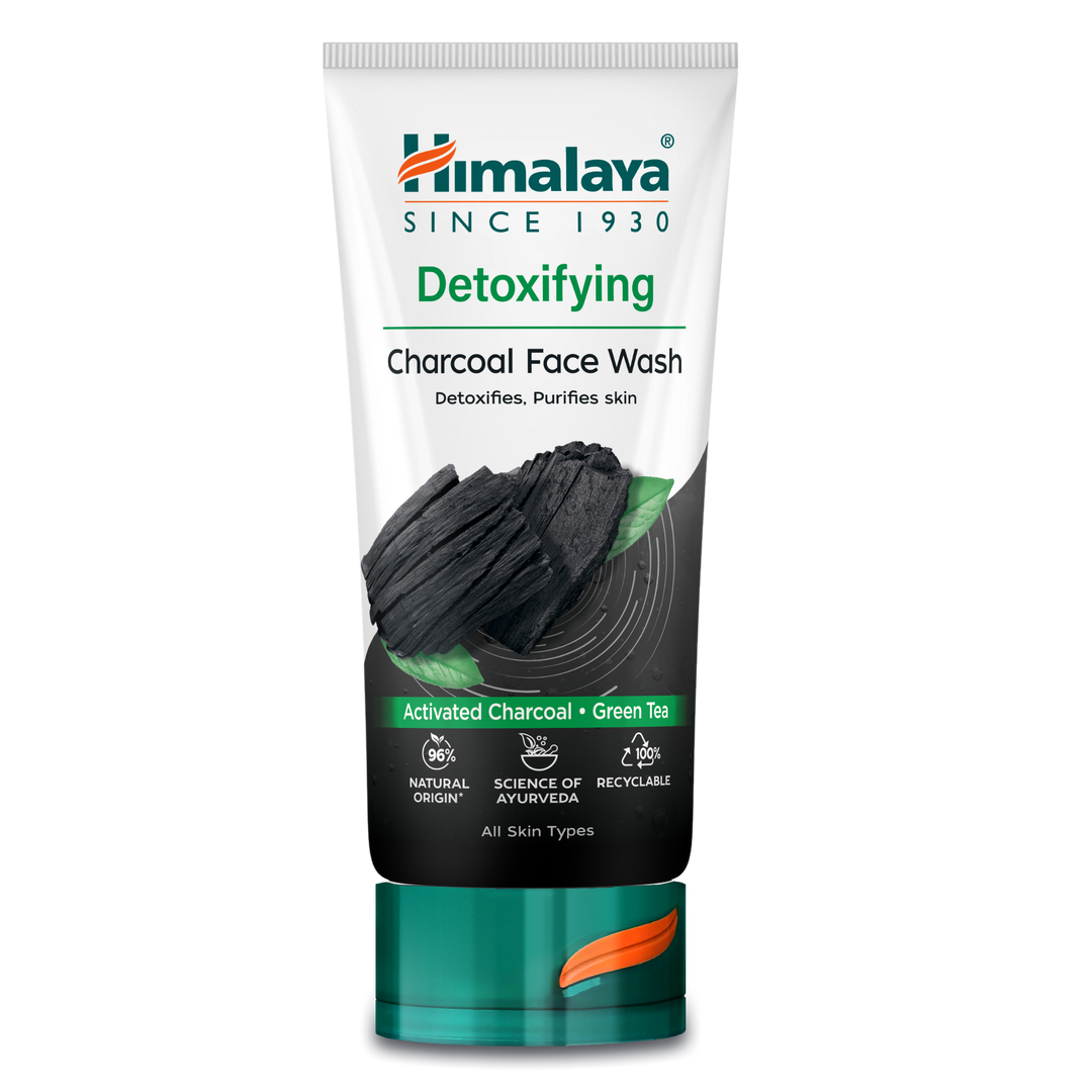 🎁 Himalaya Detoxifying Face Wash with Activated Charcoal & Green Tea - 150 ml (100% off)