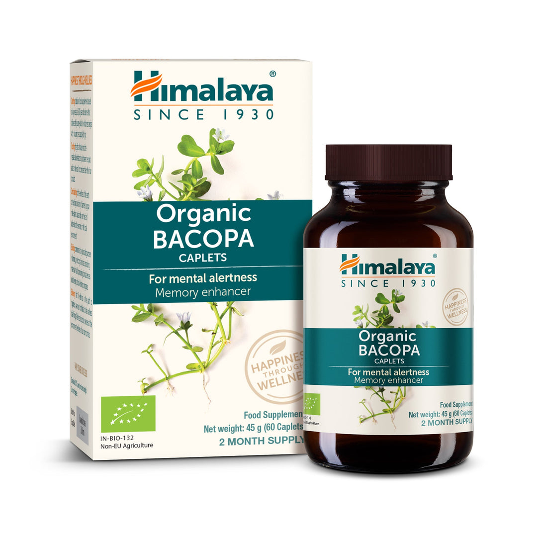 ๐ Himalaya Organic Bacopa (Brahmi) (100% off)