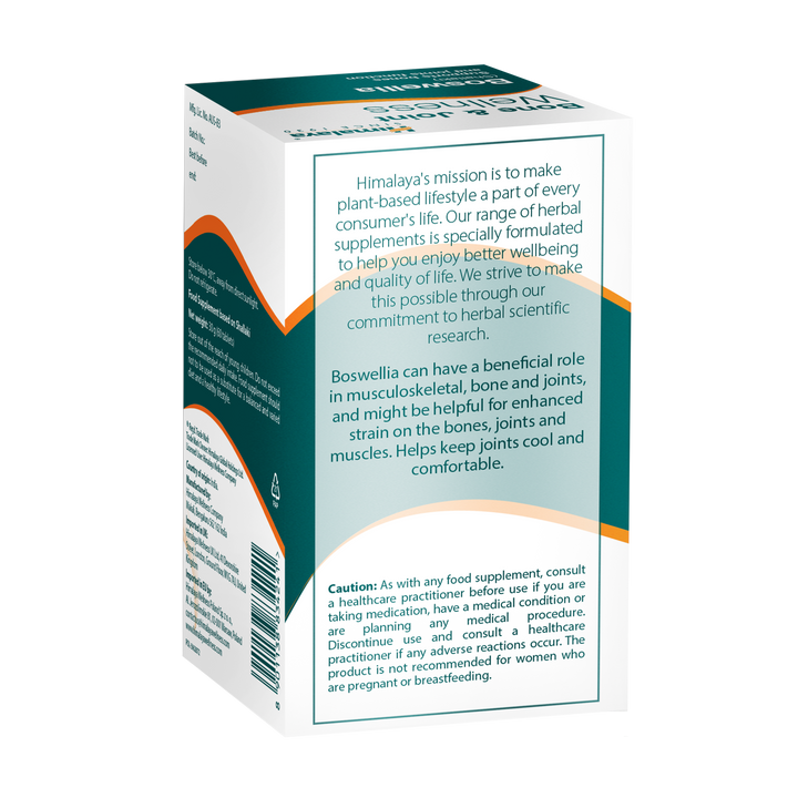 Himalaya Bone & Joint Wellness Boswellia - 60 Tablets