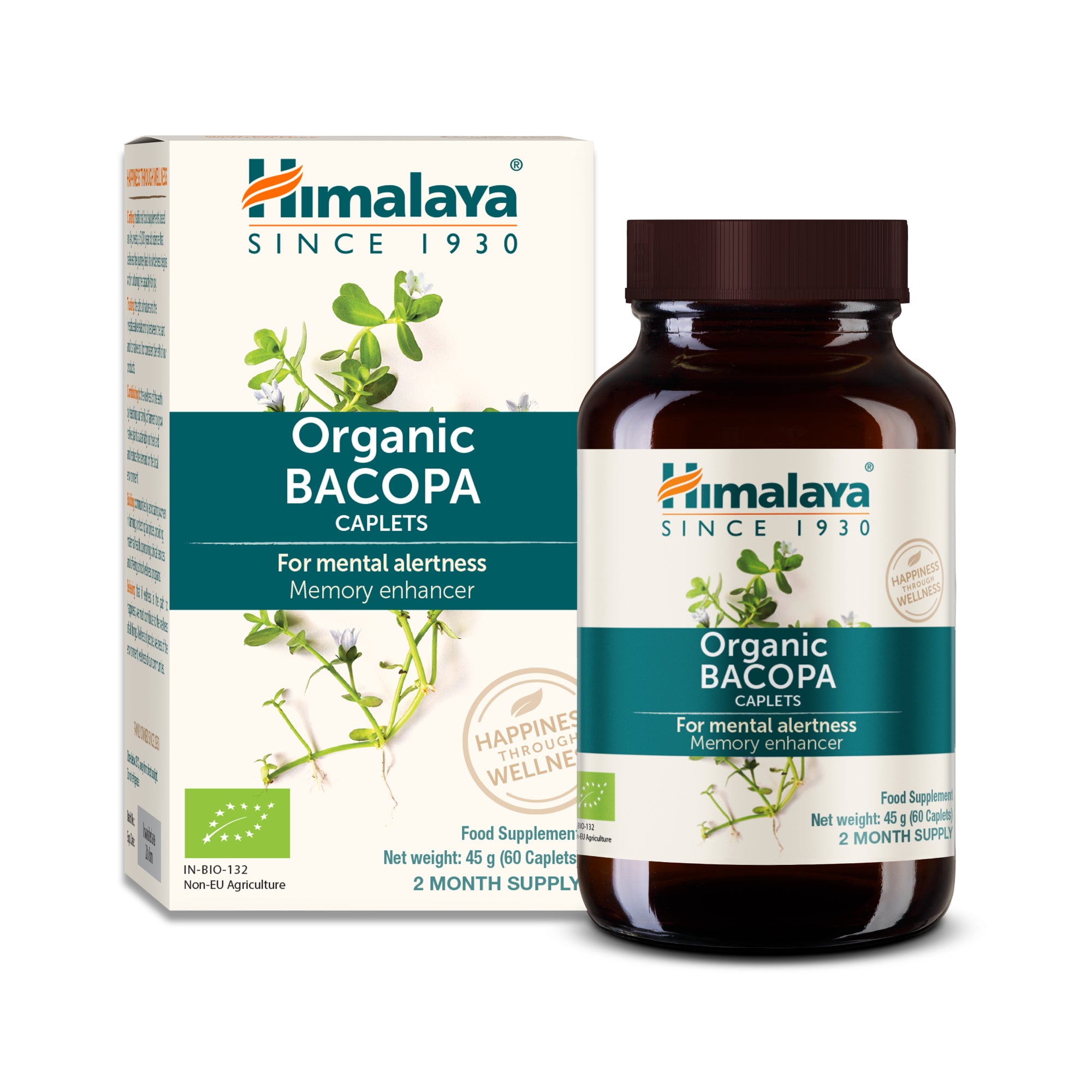 Himalaya Organic Bacopa (Brahmi)