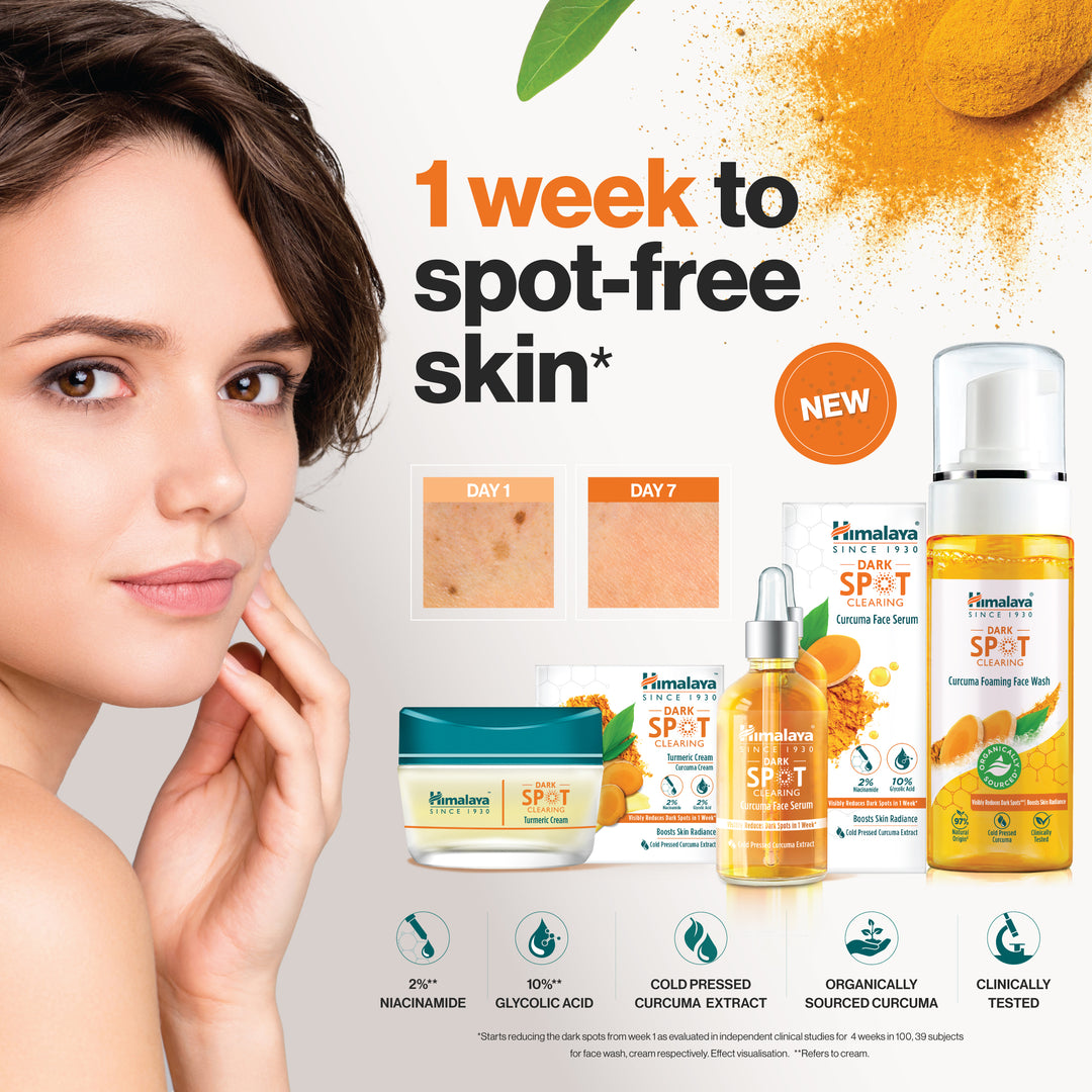 Himalaya Dark Spot Clearing Curcuma Foaming Face Wash
