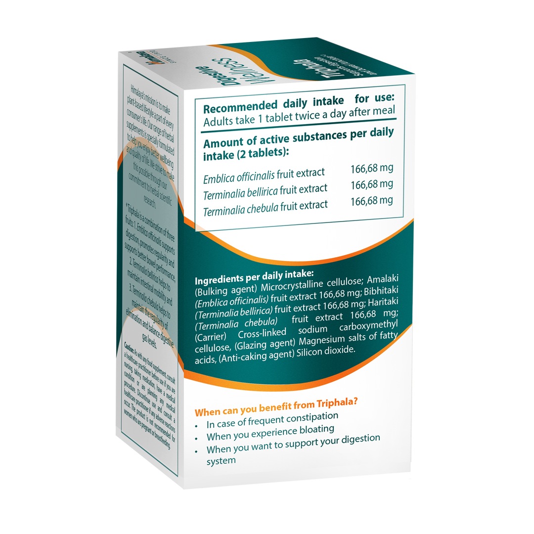 Himalaya Digestive Wellness Triphala - 60 Tablets