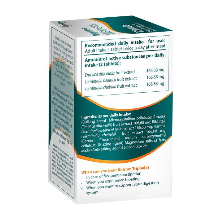 Himalaya Digestive Wellness Triphala - 60 Tablets