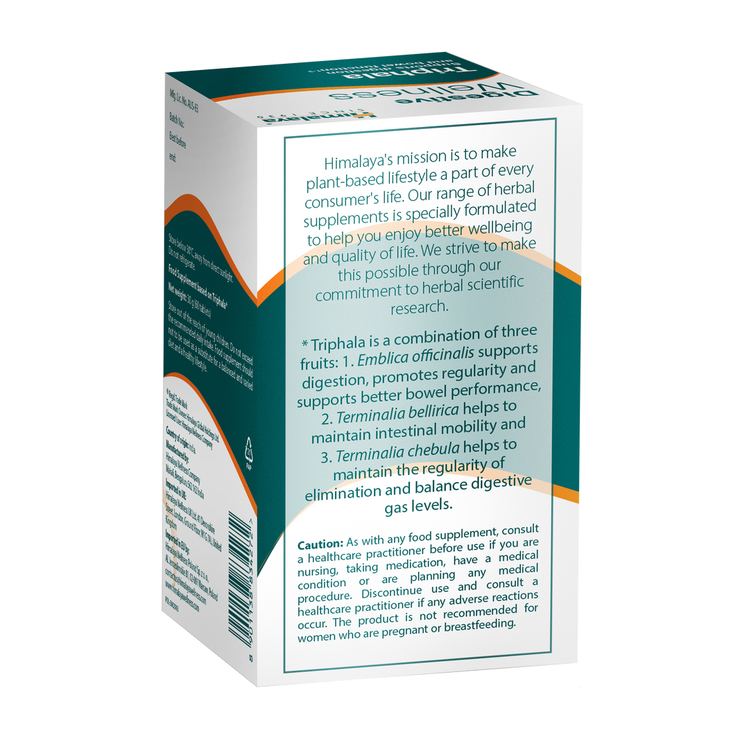 Himalaya Digestive Wellness Triphala - 60 Tablets