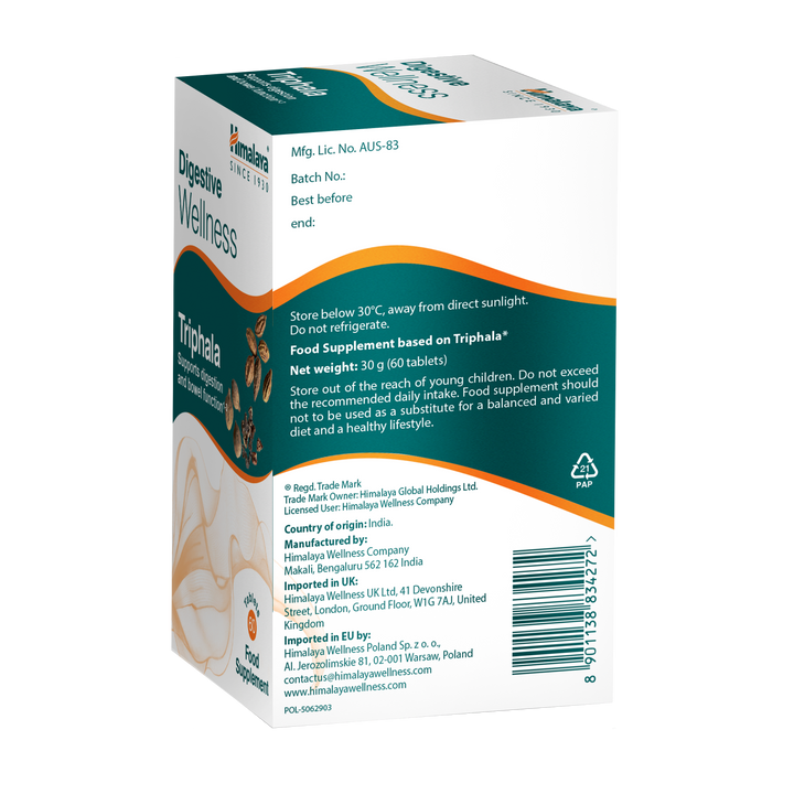 Himalaya Digestive Wellness Triphala - 60 Tablets
