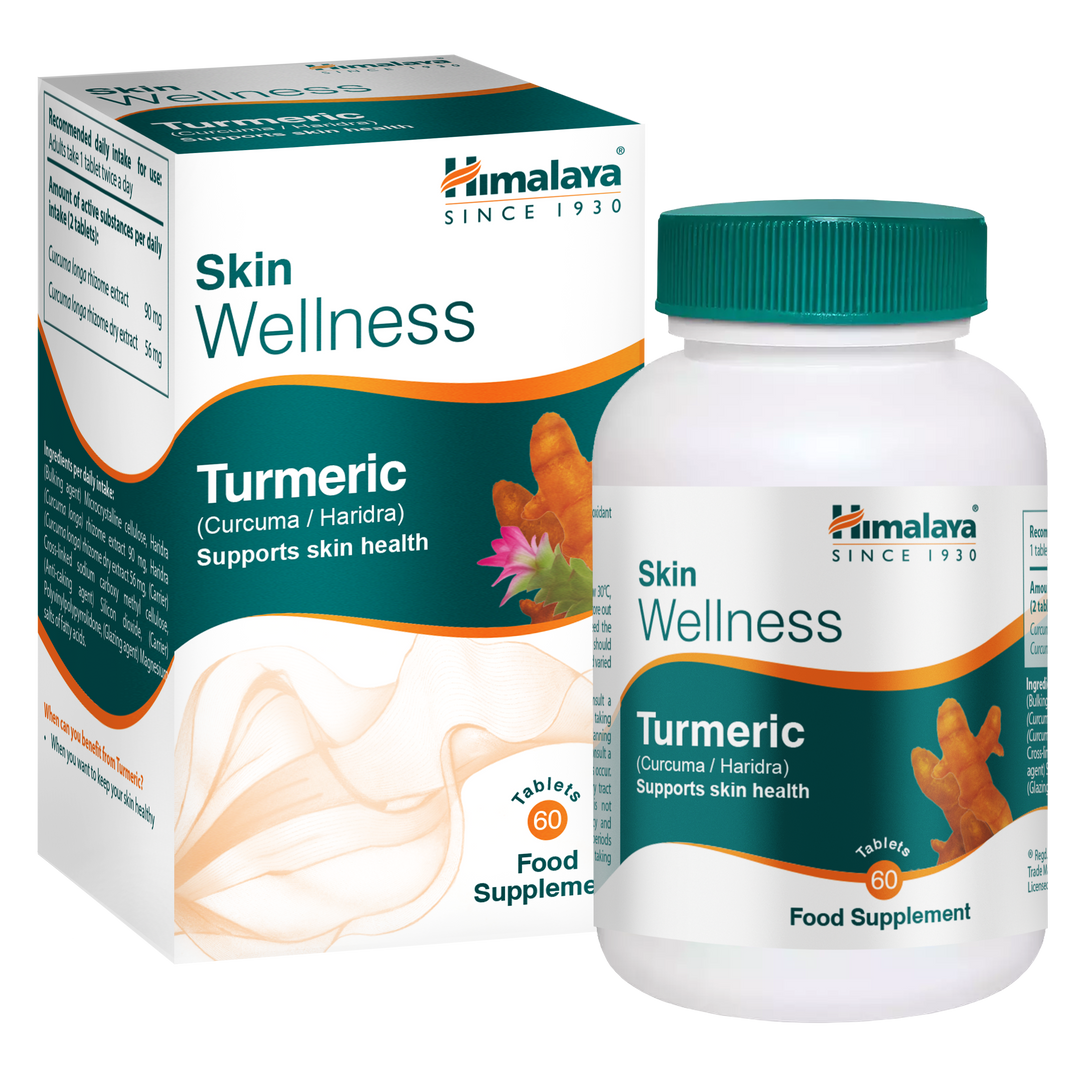 Himalaya Skin Wellness Turmeric - 60 Tablets