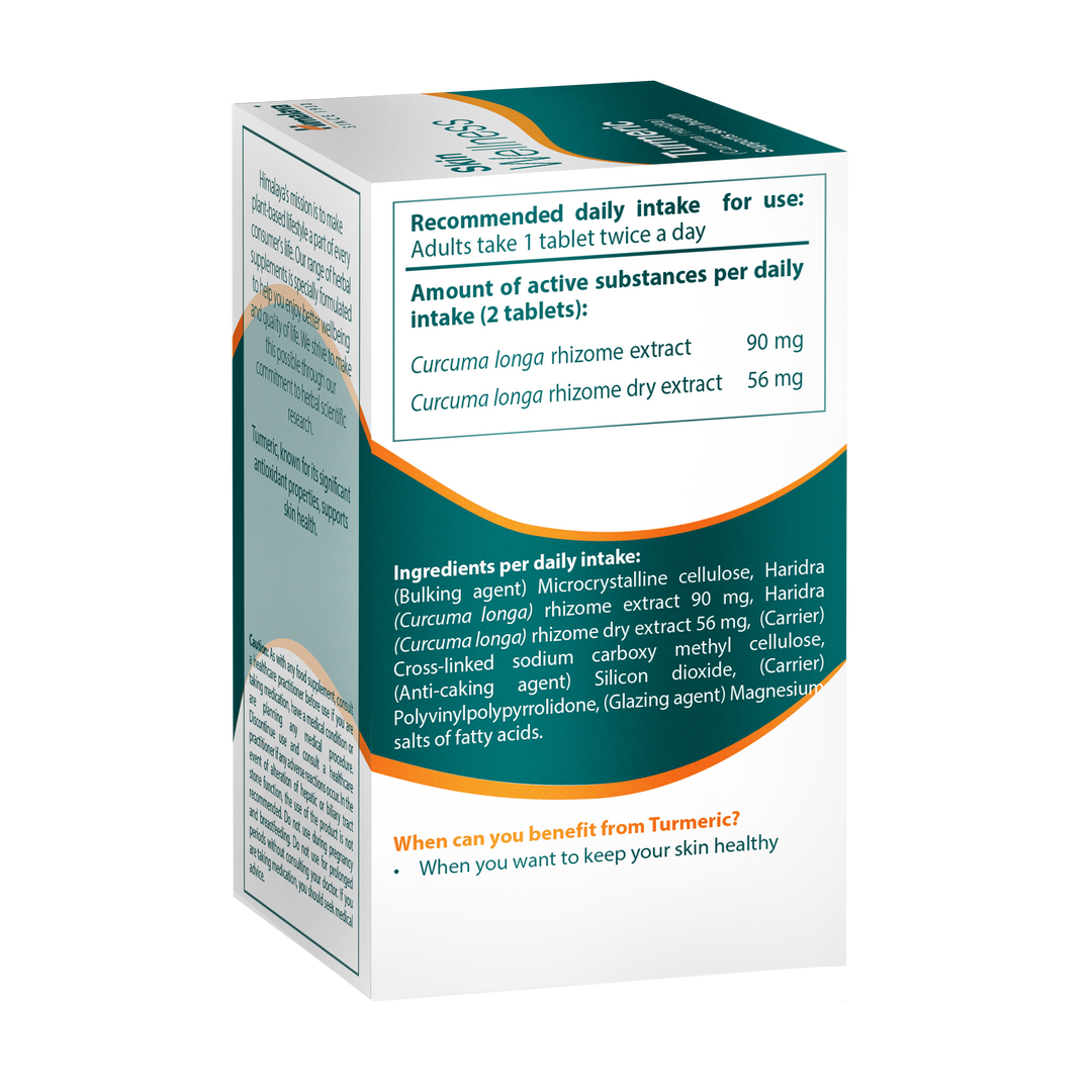 Himalaya Skin Wellness Turmeric - 60 Tablets