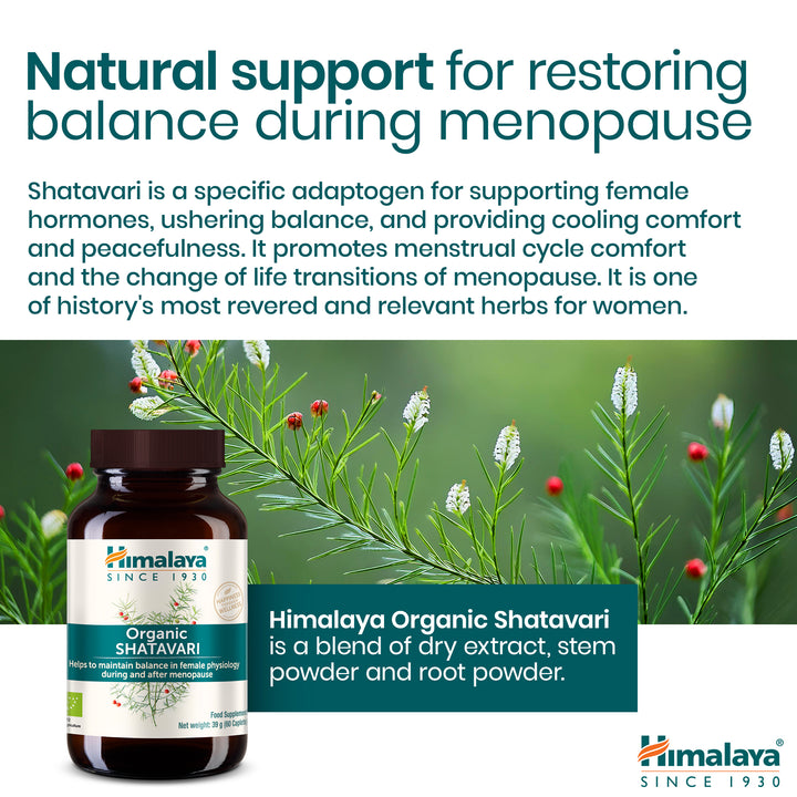 Himalaya Organic Shatavari 60 tablets