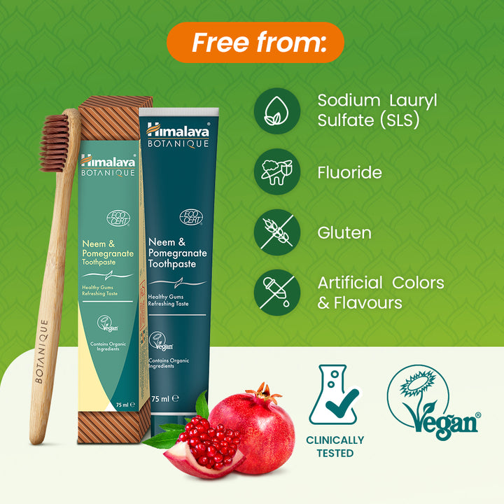 Himalaya Botanique Neem & Pomegranate Toothpaste 75 ml