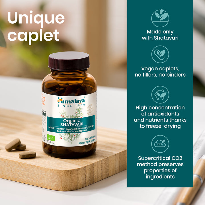Himalaya Organic Shatavari 60 tablets