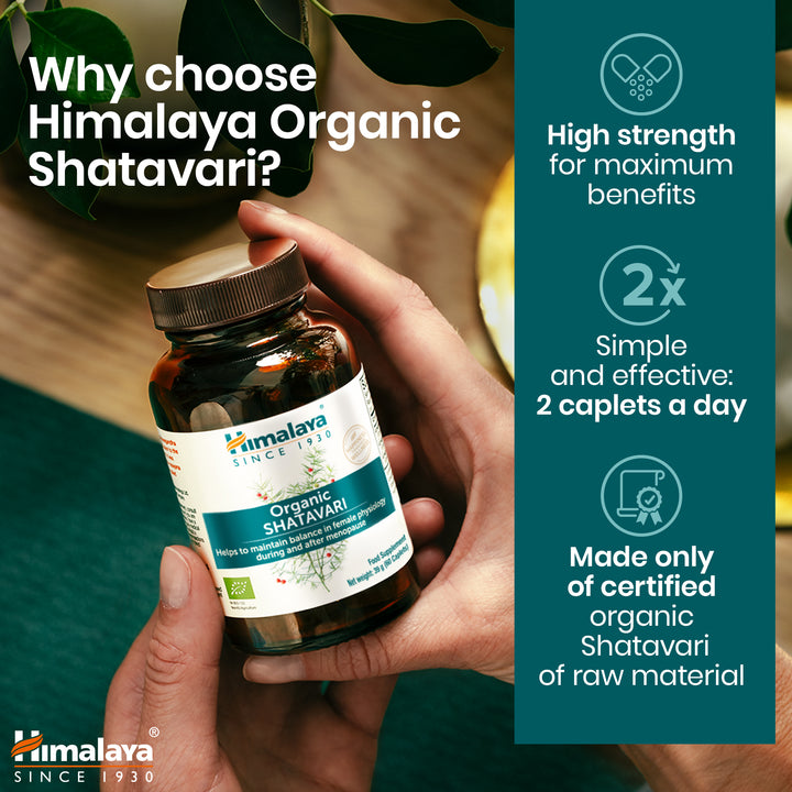 Himalaya Organic Shatavari 60 tablets