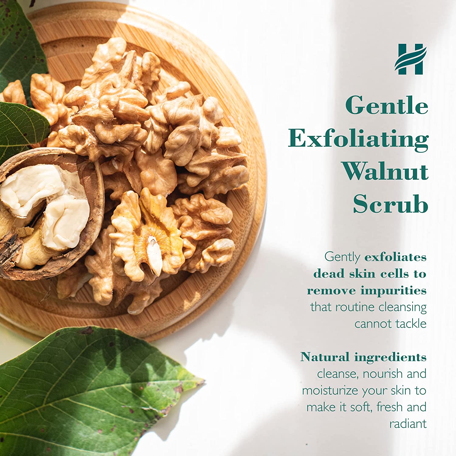 Himalaya Gentle Exfoliating Walnut Scrub - 75ml (Pack of 2)