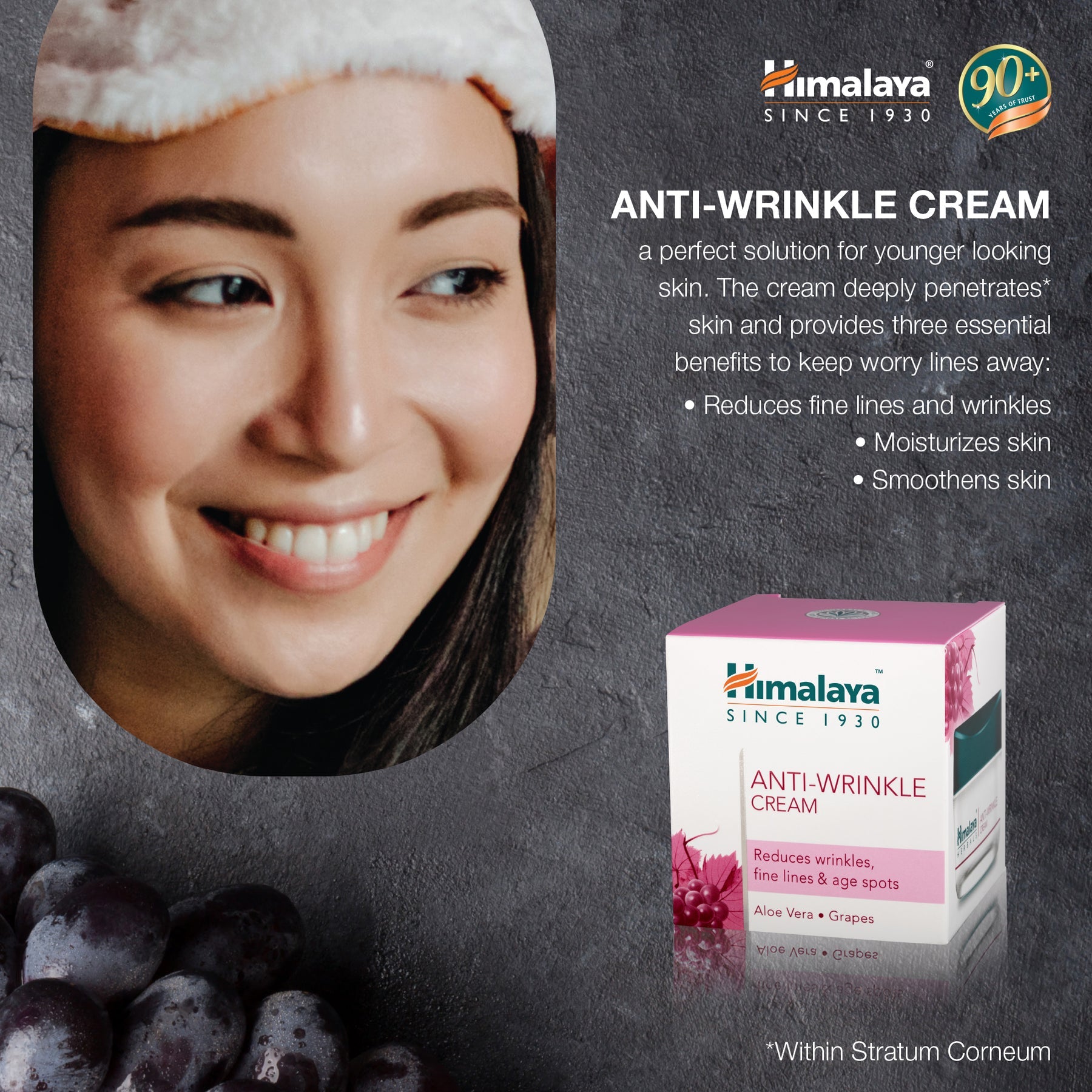 Himalaya Anti-Wrinkle Cream - 50g (Pack of 2)