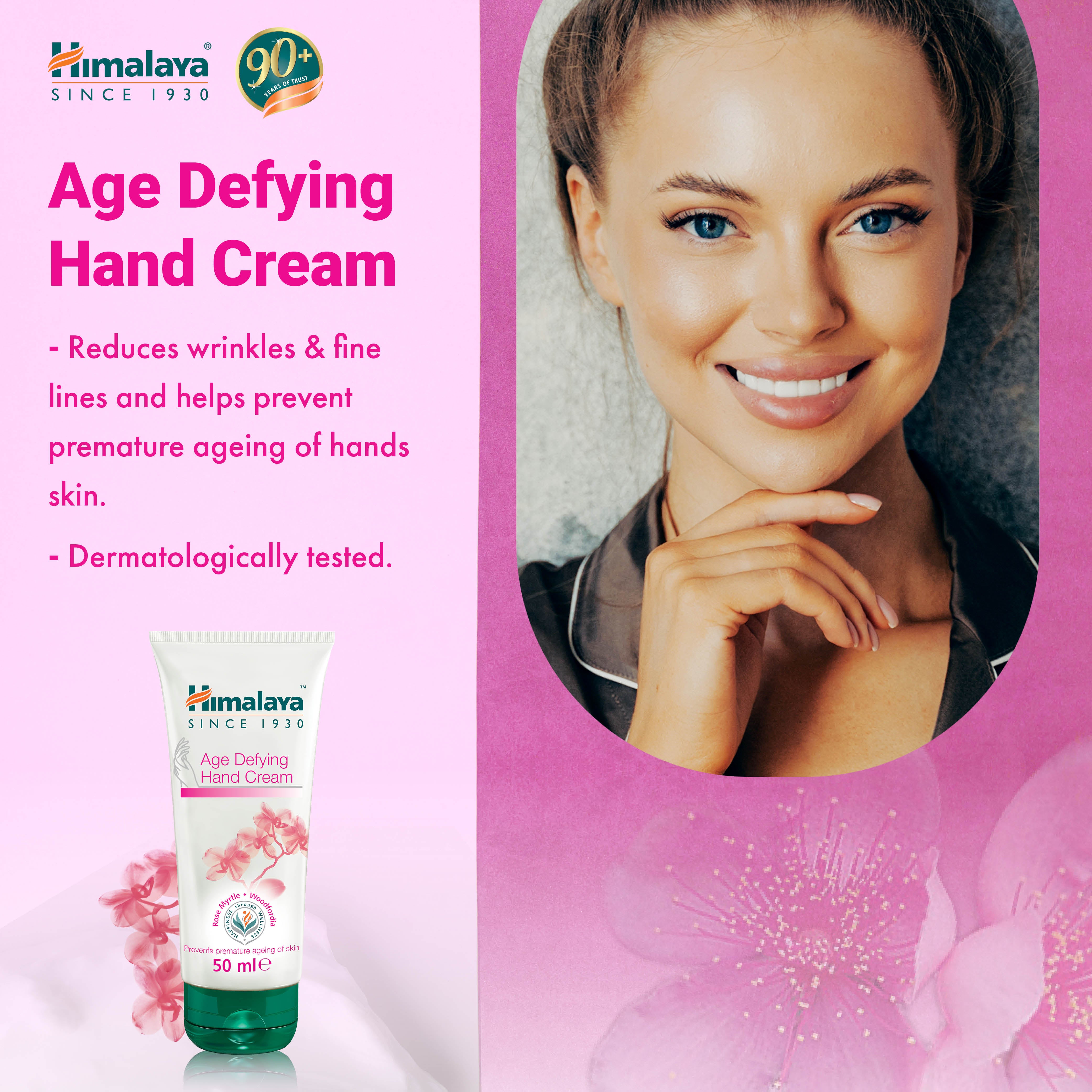 Himalaya Age Defying Hand Cream 50ml (Pack of 3)
