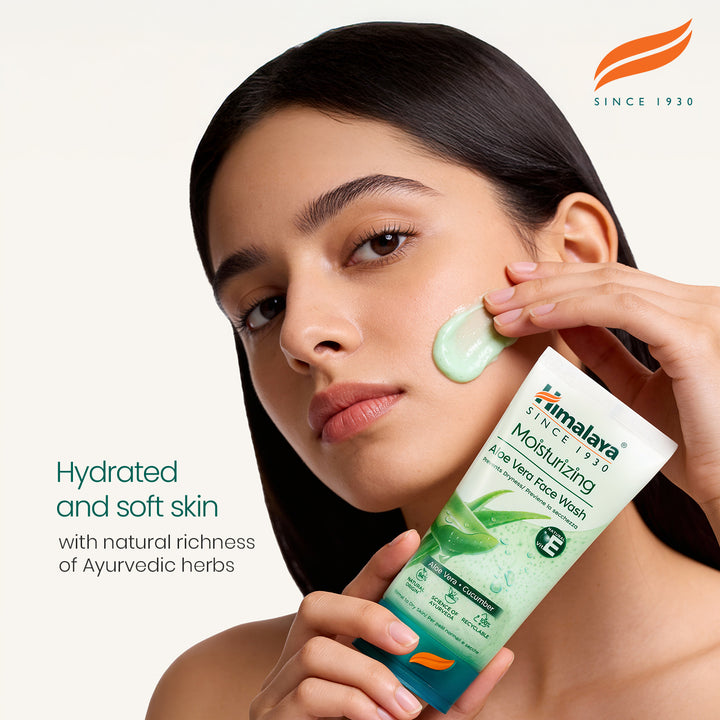 Himalaya Moisturizing Aloe Vera Face Wash - 150ml