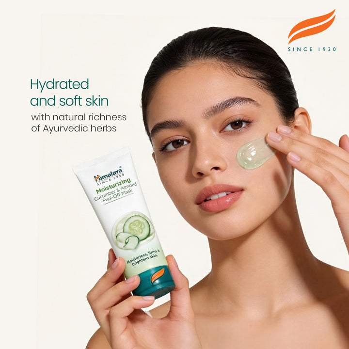 Himalaya Moisturizing Cucumber &amp; Almond Peel-off Mask - 75ml