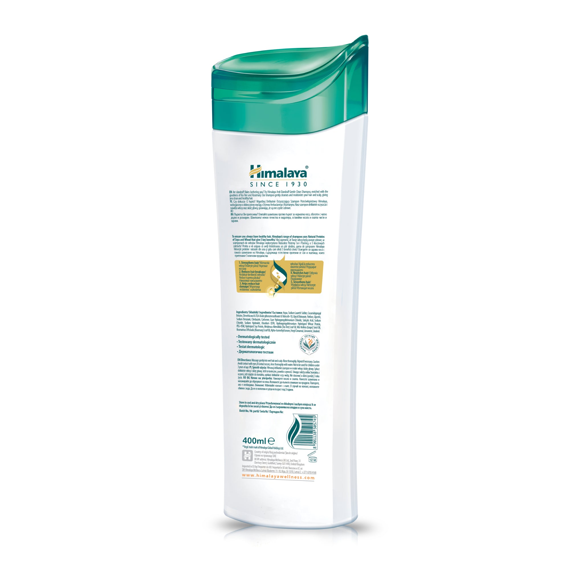 Himalaya Anti-Dandruff Shampoo - Gentle Clean - 400 ml