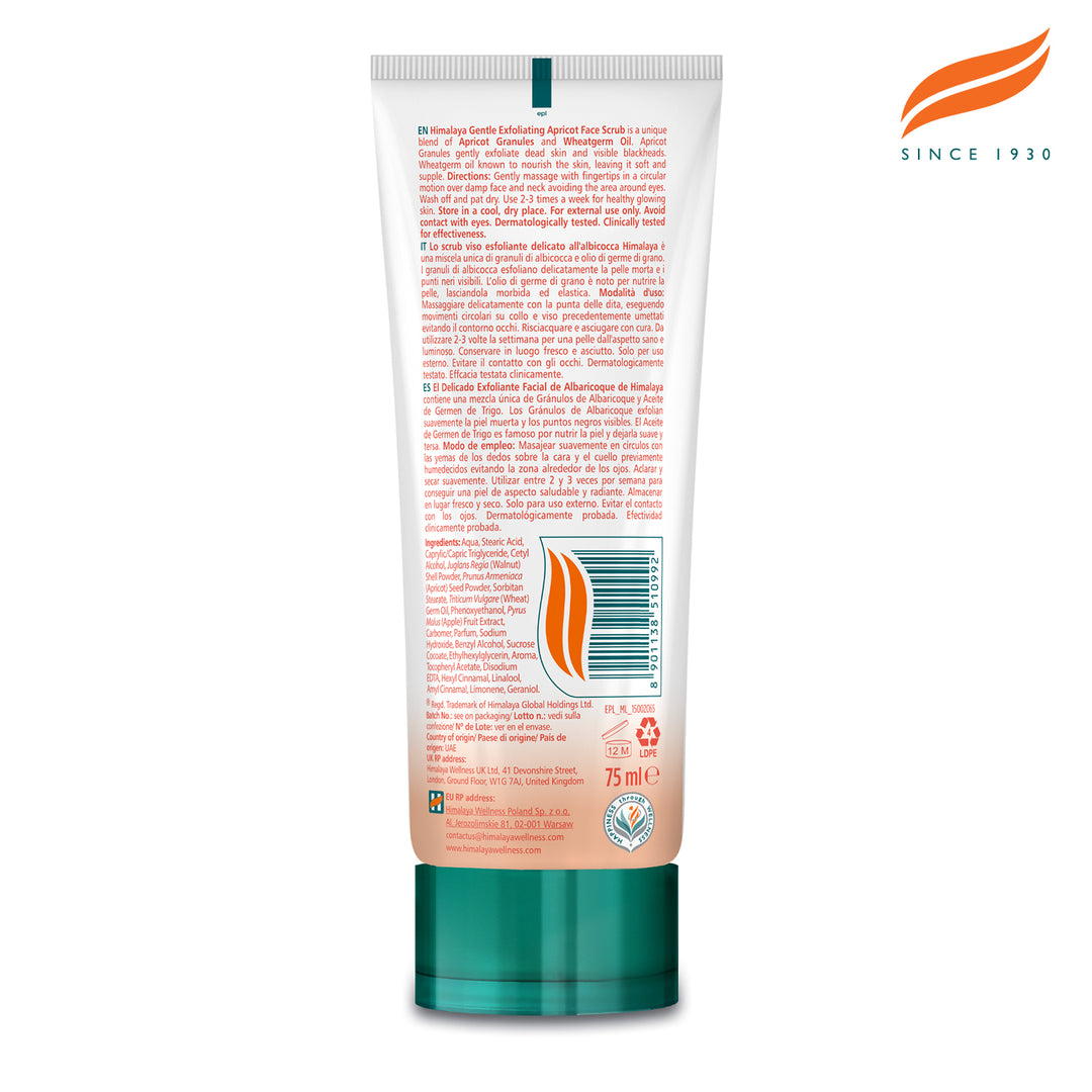 Himalaya Gentle Exfoliating Apricot Scrub - 75ml