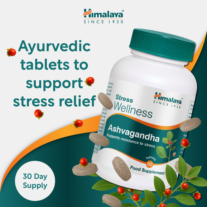 Himalaya Stress Wellness Ashvagandha - 60 Tablets