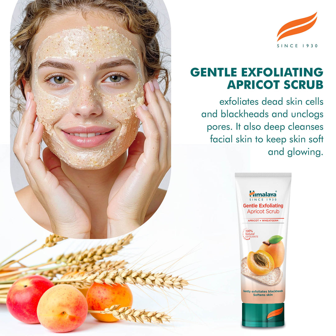 Himalaya Gentle Exfoliating Apricot Scrub - 75ml
