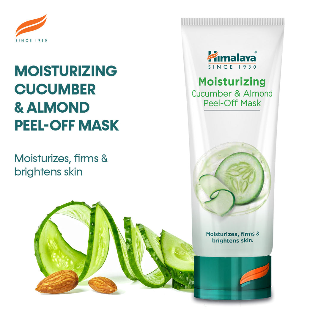 Himalaya Moisturizing Cucumber & Almond Peel-off Mask - 75ml