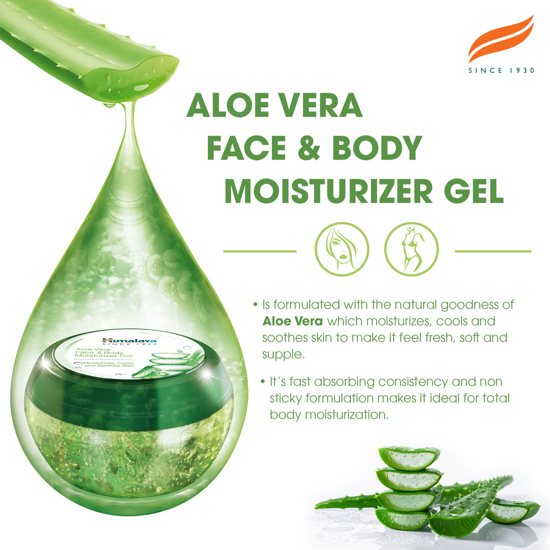Himalaya Aloe Vera Face & Body Moisturizer Gel – 300ml