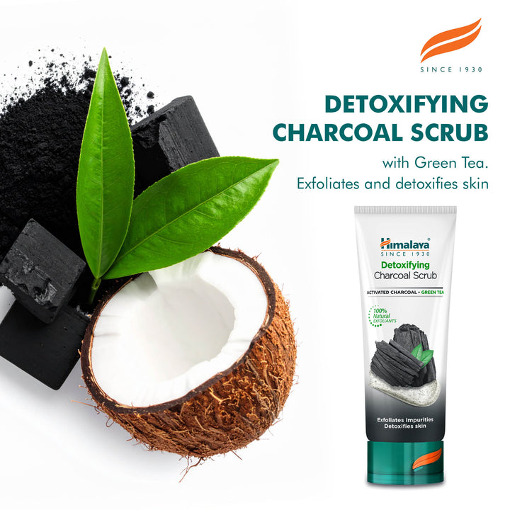 Himalaya Detoxifying Charcoal Scrub - 75ml