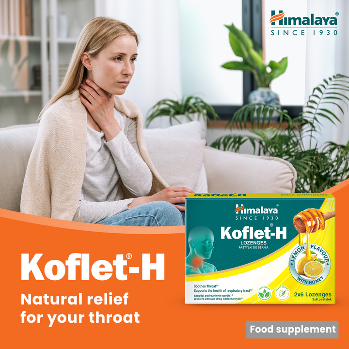 Himalaya Koflet-H Lemon - Lozenges 2x6s