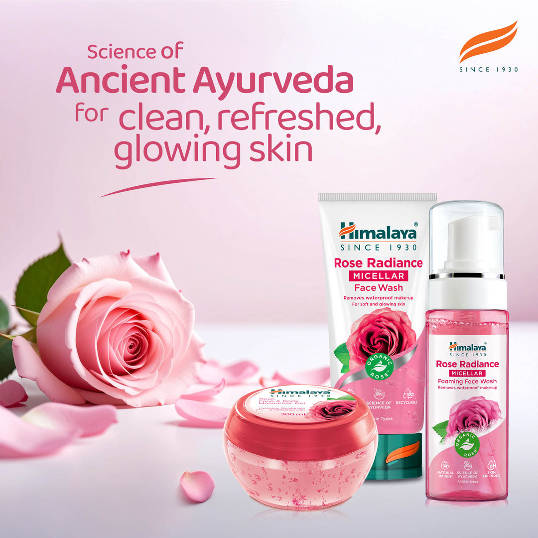 Himalaya Rose Face & Body Moisturizer Gel - 300ml