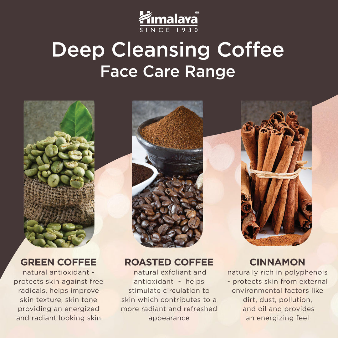 Himalaya Deep Cleansing Coffee Face Scrub - 75 ml