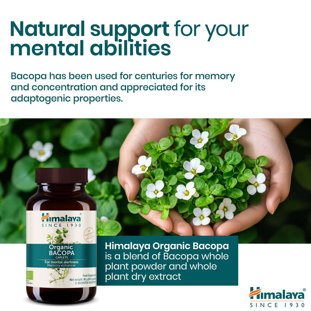 Himalaya Organic Bacopa (Brahmi)