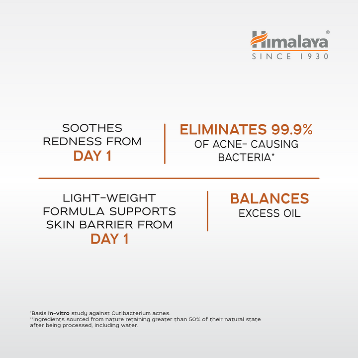 Himalaya Acne Clear+ Moisturizing Gel