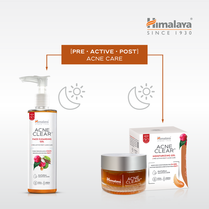 Himalaya Acne Clear+ Moisturizing Gel