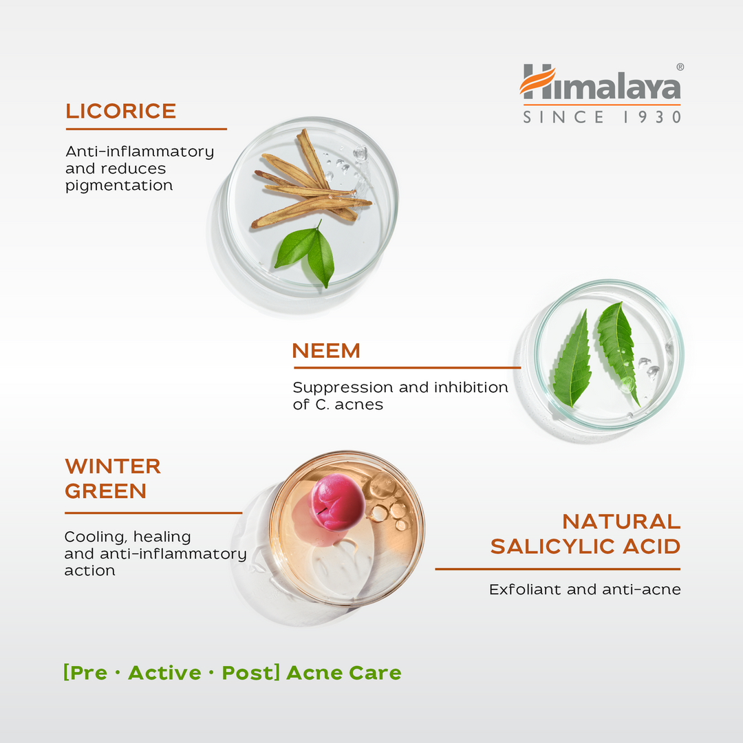 Himalaya Acne Clear+ Face Cleansing Gel