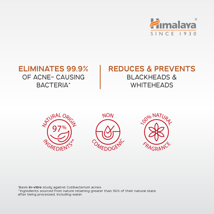 Himalaya Acne Clear+ Face Cleansing Gel