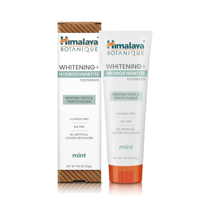 🎁 Himalaya Botanique Whitening + Hydroxyapatite Zahnpasta – Minze 113g (100% Rabatt)