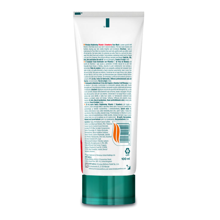 Himalaya Brightening Vitamin C Strawberry Face Wash