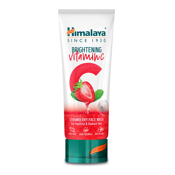 Himalaya Brightening Vitamin C Strawberry Face Wash