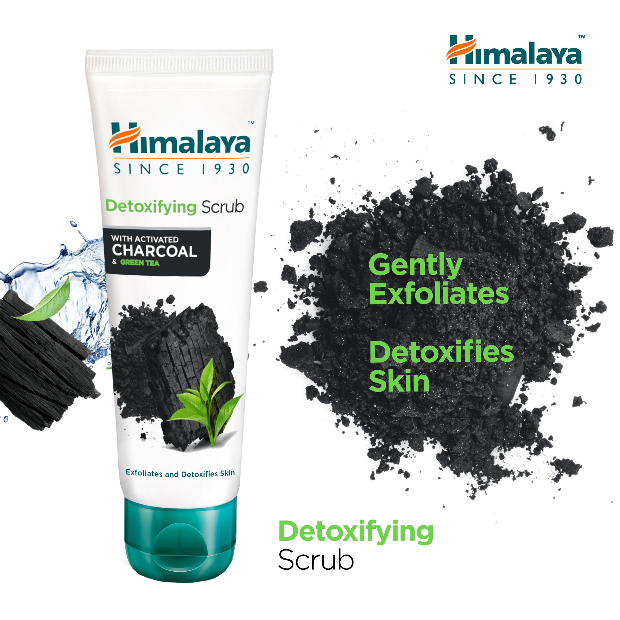 Himalaya Detoxifying Charcoal Scrub - 75ml