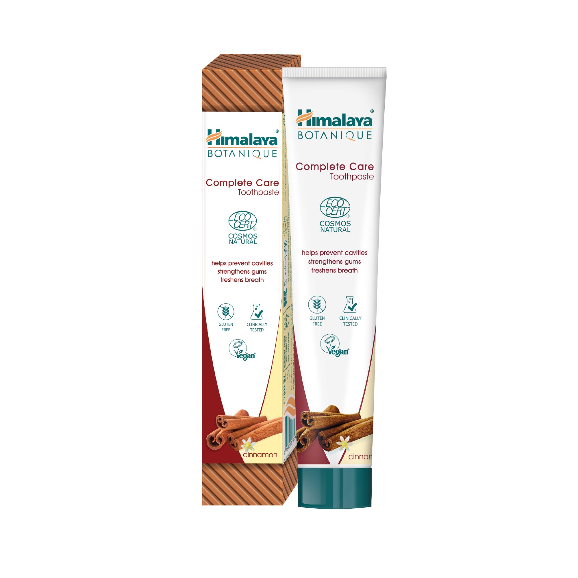 Himalaya Botanique Complete Care Toothpaste - Cinnamon 75 ml – Himalaya ...