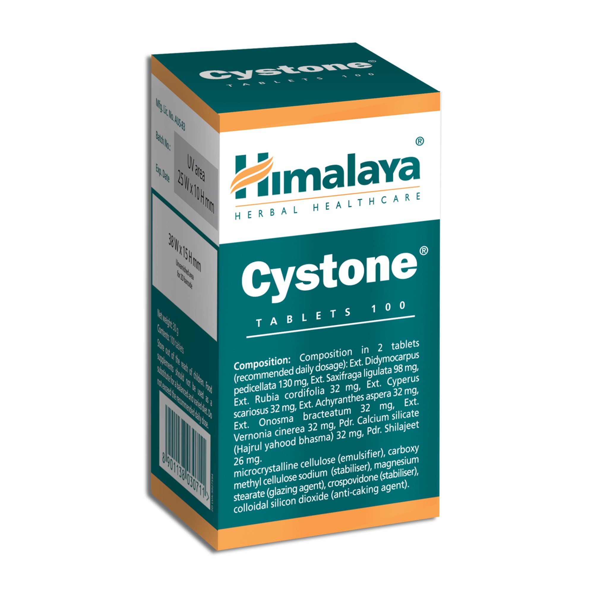 Himalaya Cystone - 100 Tablets
