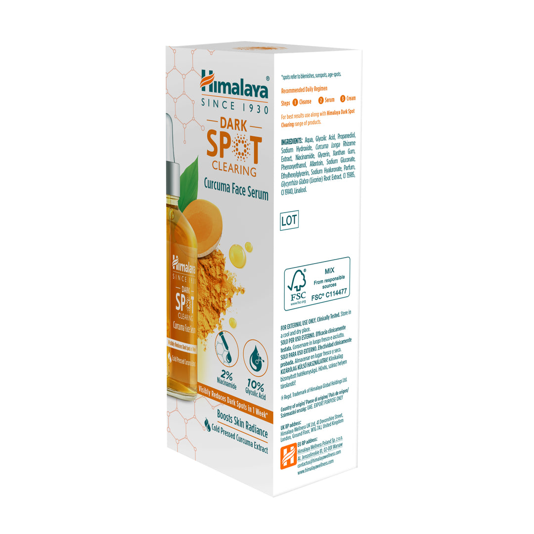 Himalaya Dark Spot Clearing Curcuma Face Serum