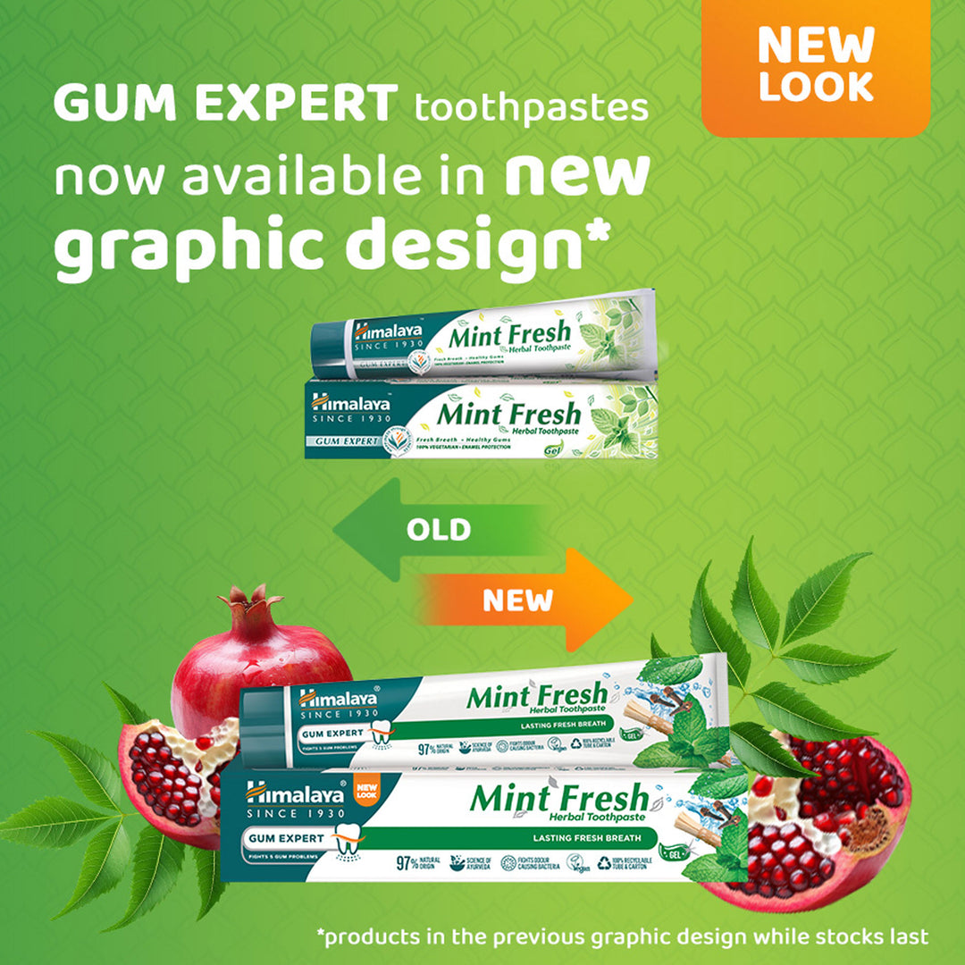 Himalaya Gum Expert Herbal Toothpaste - Mint Fresh - 75 ml