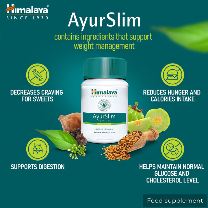 Himalaya AyurSlim - 60 Capsules