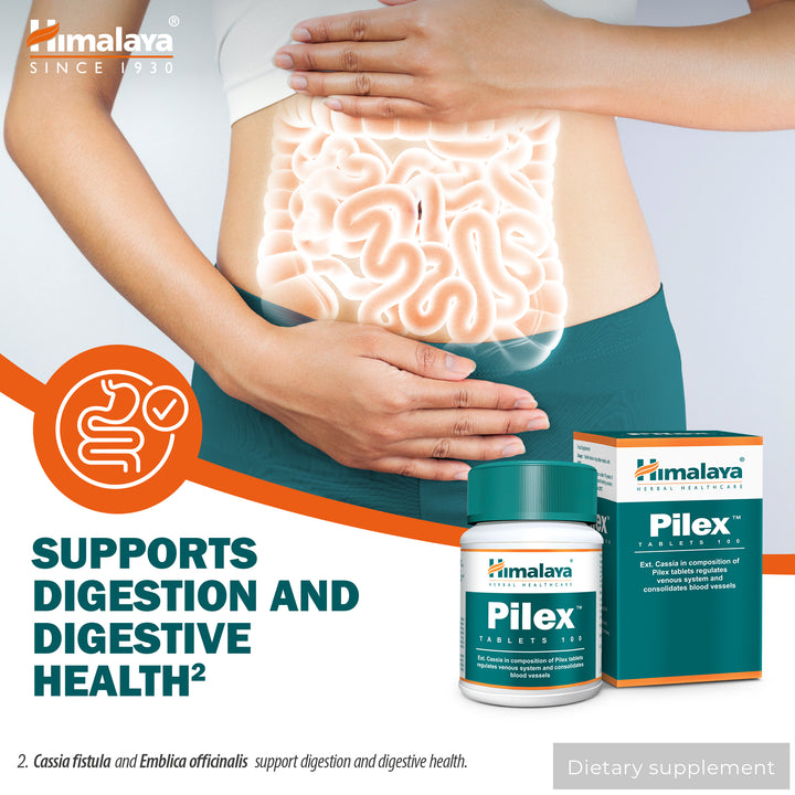 Himalaya Pilex - 100 Tablets