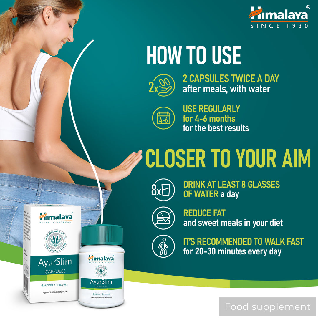 Himalaya AyurSlim - 60 Capsules