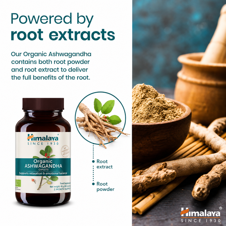 Himalaya Organic Ashwagandha (Indian Ginseng)